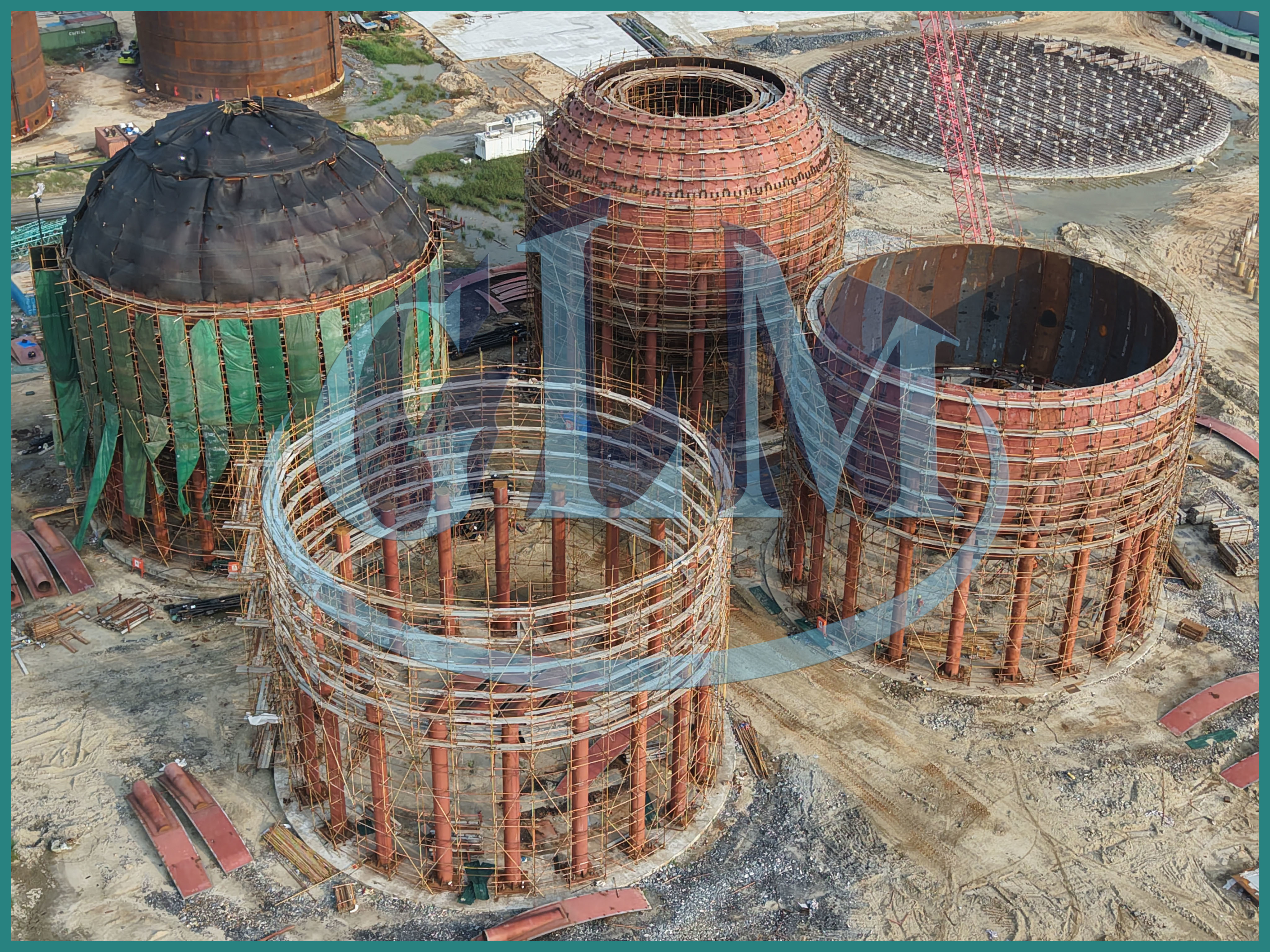 trường hợp công ty mới nhất về Dự án bể cầu 4 x 11.585 m³ tại Châu Phi