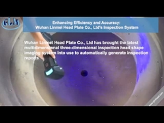 2590mm Diameter 88mm Thickness Carbon Steel Pressure Vessel Head Asme Dished Head