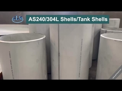 SS304 Lôi thép xi lanh Stainless Steel Plate Rolling cho ngành công nghiệp hóa học