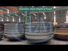Asme 316l bình áp suất Dished đầu cuối hình elip đầu 10000mm