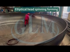 Đầu bán elip thép carbon, tạo hình bằng phương pháp quay