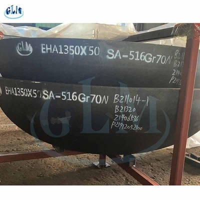 SA516 GR70 Đầu hình elip Dish Ends 1350mm Diameter 50mm Thickness