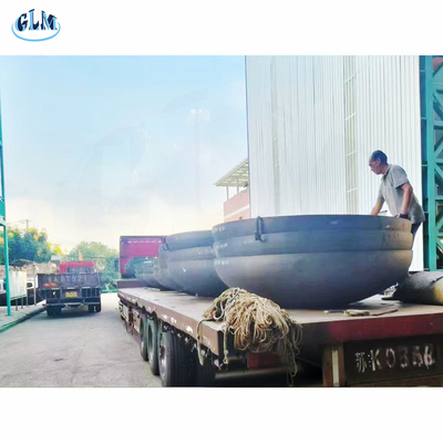 Các đầu chảo bằng thép cacbon được hình thành nóng cho bể lưu trữ với kiểm tra TOFD