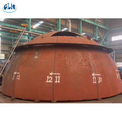 Đầu bán cầu chia mảnh tùy chỉnh cho thiết bị nhiệt độ cao trong ngành dầu khí