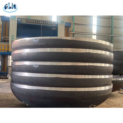 Đầu đĩa hình elip với kiểm tra UT và tỷ lệ giảm 10% cho tàu áp suất cao lên đến 10000mm