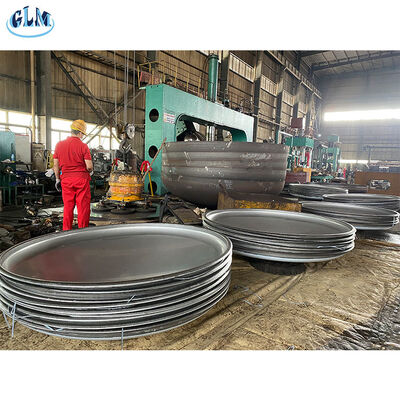 Tiêu chuẩn thiết kế ASME Chỏm cầu dẹt với công nghệ định hình nóng dày 50mm cho bình áp lực