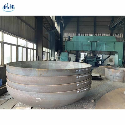 600mm đến 4000mm Chiều kính Tôrispherical Dished Tank Heads End Dimensions Carbon Steel