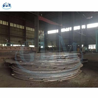 15CrMoV Thép nhẹ Đầu bể hình elip Kích thước Băng tay bằng thép cho bể lưu trữ dầu