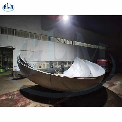 Thép không gỉ 2: 1 Ellipsoidal Dished End cho tàu phản ứng