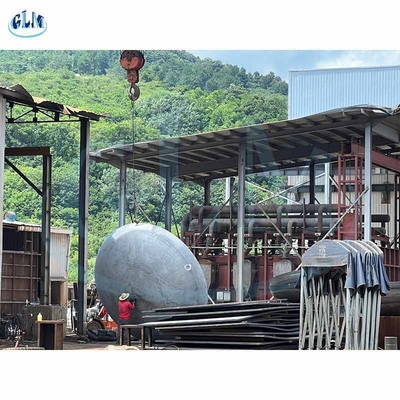 2700mm Dia thép không gỉ bán cầu đánh bóng đầu đĩa cho bình áp suất