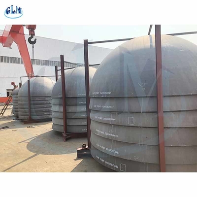 3200mm đường kính SA387 GR.11 Đầu đĩa bán cầu Độ dày 45mm