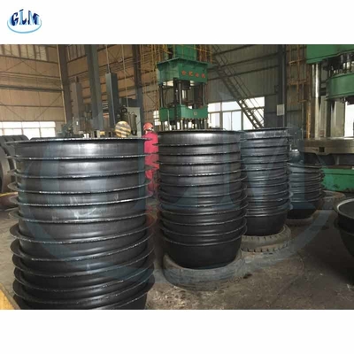 ASME Đồ áp suất nồi hơi phần thép đầu torispherical đĩa cuối