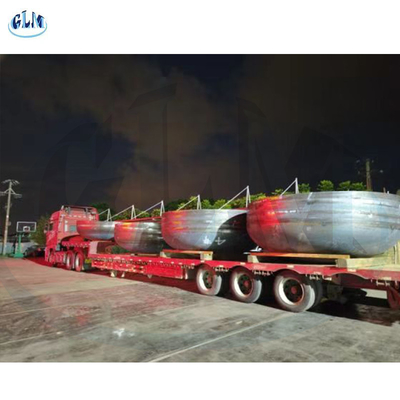 2490mm Chiều kính SA516 Gr 70 Profile Ellipsoidal Head 2:1 Độ dày 32mm