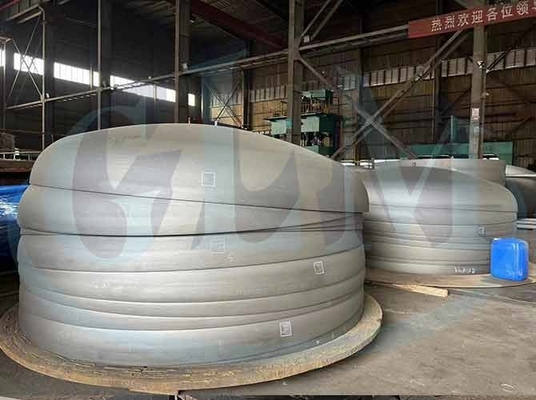 Diatemer 4600mm Độ dày 20mm SA 516 Gr 70 Đầu đĩa hình elip cho tàu áp suất
