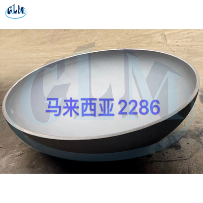 Tùy chỉnh thép cacbon hình elip đầu đĩa cho bình áp suất