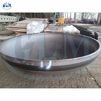 Đầu đĩa hình elip bằng thép carbon hình dạng tùy chỉnh 89-10000mm