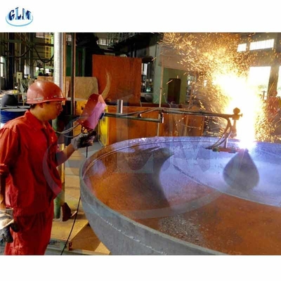 Vỏ đĩa hình elip bằng thép không gỉ, đầu hình bán hình elip (DIN 28013)