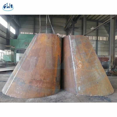 Đầu bể hình nón, nón ASME cho nồi hơi với kiểm tra RT
