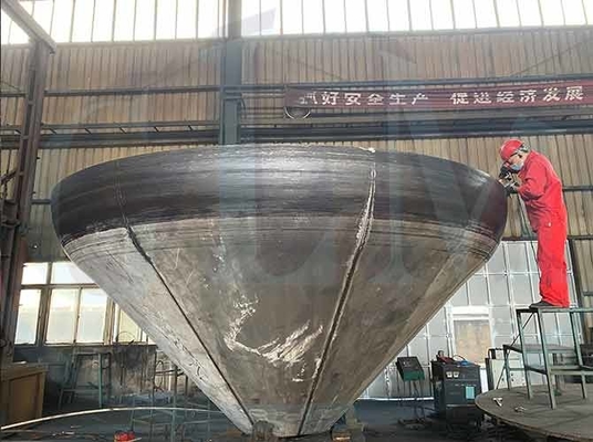 CHA ((60o) Đầu bể hình nón thép không gỉ Độ dài 50-1000mm