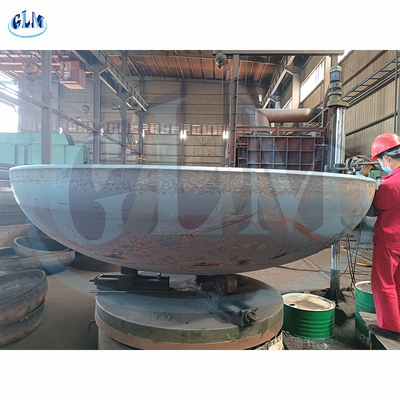 4800mm đường kính thép cacbon 2:1 Ellipsoidal Dished cuối cho bể lưu trữ