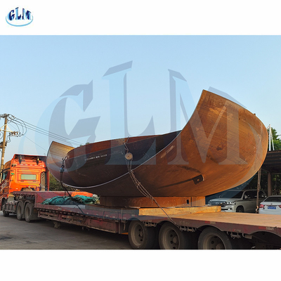 Đầu bán hình elip tùy chỉnh cho bảo tồn nước Diameter 8000mm
