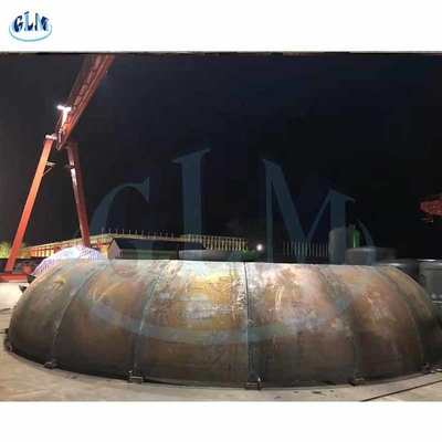 8600mm đường kính ốc đầu bể đầu đĩa cho việc chế tạo bể