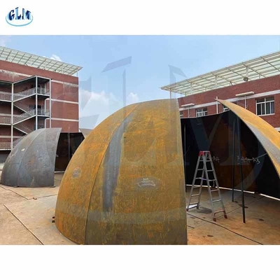 Clad Crown And Petal Type Dished End 8000mm Diameter (Thiết kế: