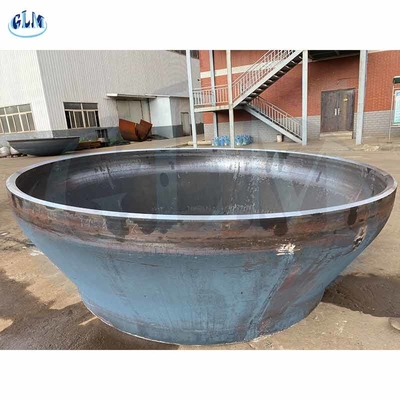 Các đầu bể nón bằng thép lớn cho tàu áp suất