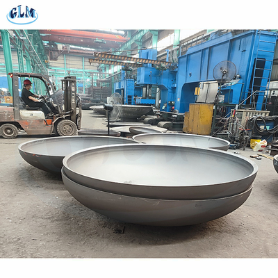 ISO9001 Chứng nhận đầu tàu áp suất thép carbon, cuối chậu bán hình elip