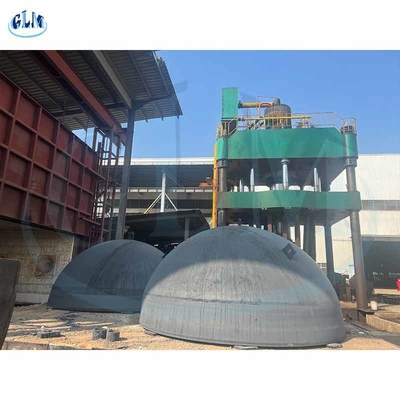 Các nắp hình vỏ và đầu bán cầu cho bình tách