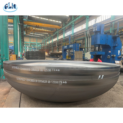 Thép carbon tùy chỉnh 2: 1 Đầu đĩa theo tiêu chuẩn ASME / PED