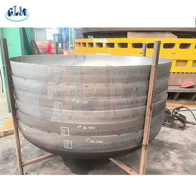 Các đầu bể thép carbon hình elip cho dự án bảo vệ môi trường nhà máy điện