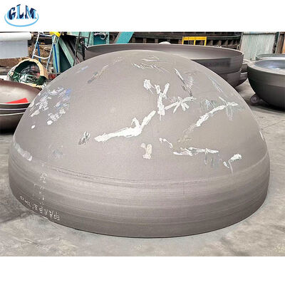 2-300mm Độ dày Kháng áp suất cao Đầu bể bán cầu phân đoạn cho tàu công nghiệp