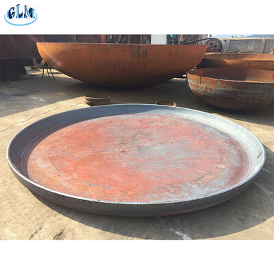 Đầu phẳng lõm chống ăn mòn dày 50mm, đầu bình áp lực được chứng nhận ASME