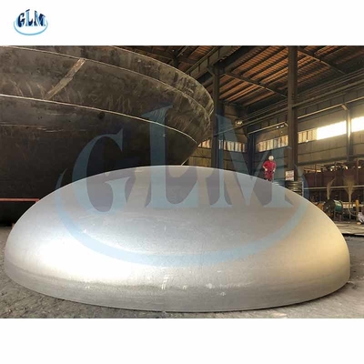 2mm 200mm tàu áp suất ASME Dished cuối Ms Dish End hình elip