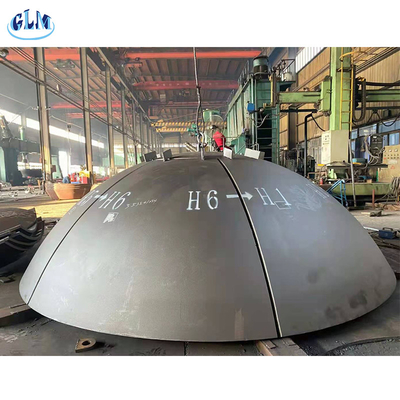 Sa516 Gr70 100mm đầu bể bán cầu ASME thép không gỉ