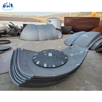 Sa516 Gr70 100mm đầu bể bán cầu ASME thép không gỉ