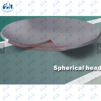 ASME 2 đến 1 SS304 Đầu hình cầu ốc cuối đĩa mái vòm đầu cho nồi hơi