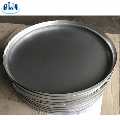 300mm 2mm đầu đĩa phẳng cho tàu áp suất thổi cát