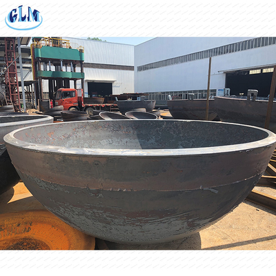 Thép bán cầu cuối đĩa cho tàu áp suất