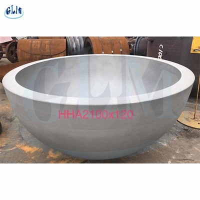 HHA 2100mm 120mm đầu bể bán cầu ANSI cuối đĩa cho bình áp suất