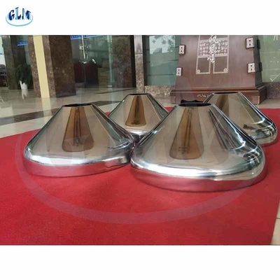89mm Đầu bể hình nón Stainless Steel Dished Ends OHSAS18001