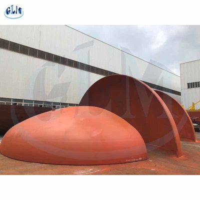 PED 300MM 1.5M Vessel áp lực đầu bán hình elip Dished Ends Dome End Cap