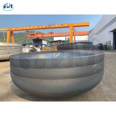 Xếp lạnh 10mm 89mm PED Semi Elliptical Head Dimensions Asme Ellipsoidal