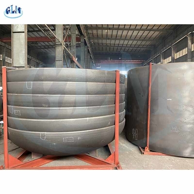 PED Asme hình cầu Vòng và đầu đĩa cho nồi hơi Đồ áp suất 2mm