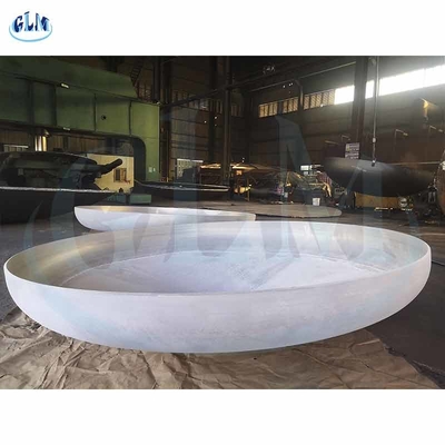 89mm GB PED Stainless Steel Dish Head Pressure Vessel Dish Ends Caps