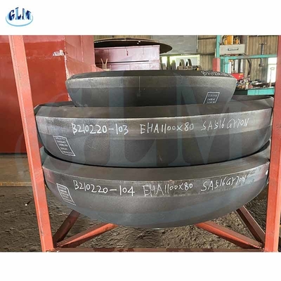 1100mm X 80mm Hình elip cuối đĩa SA516 Gr70N kích thước đầu bể elip