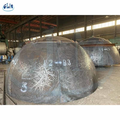 201 Thép không gỉ 89mm 1000mm Tôrispherical Dished End Hemispherical Heads cho Bolier
