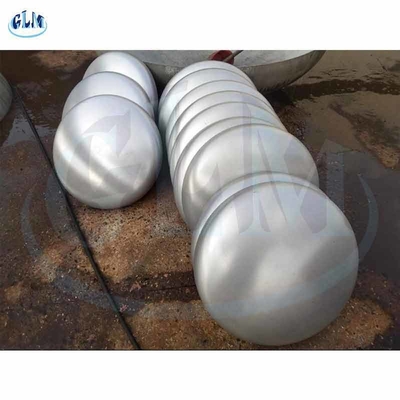 Q245R Q235B Tàu áp suất Dished cuối đáy phẳng cho bể lưu trữ nhiên liệu OEM
