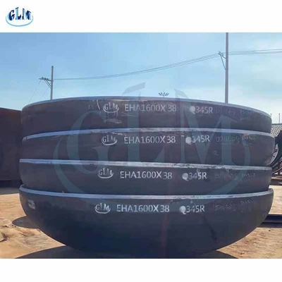 1600mm Chiều kính 38mm Độ dày Đầu elip 2 1 Kích thước